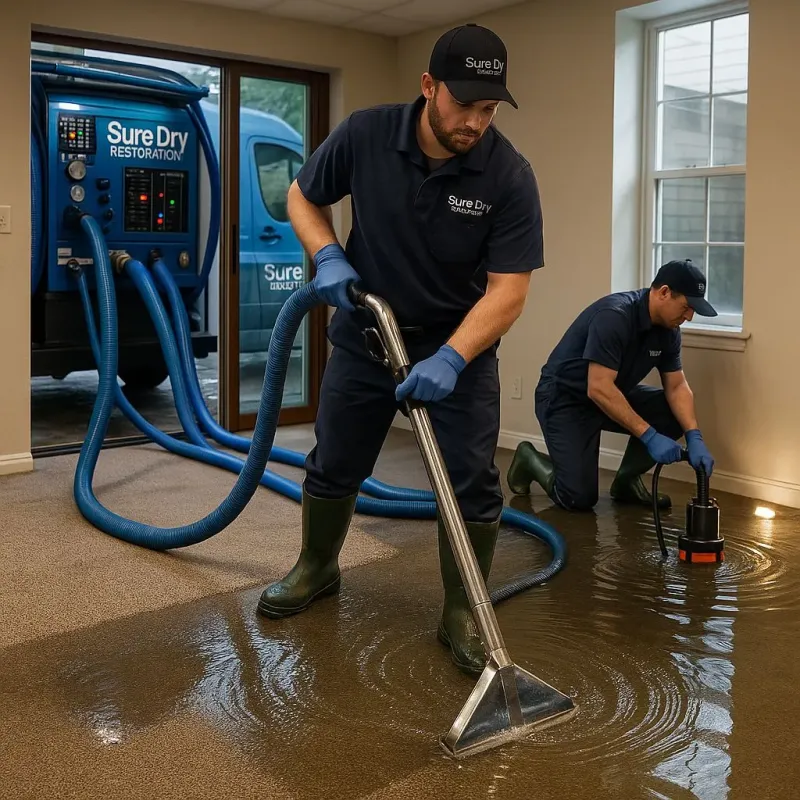 Water Extraction and Removal process in Raleigh Hills, OR